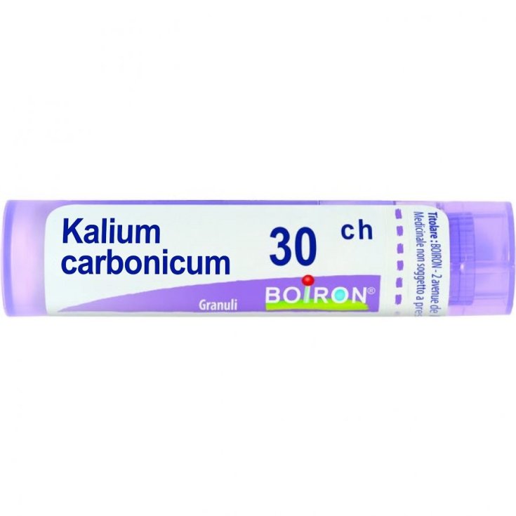 Kalium Carbonicum 30ch Boiron Granuli 4g