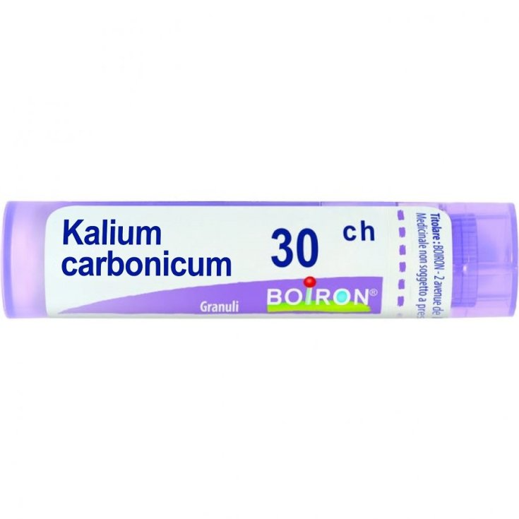 Kalium Carbonicum 30CH Boiron Granuli 4g