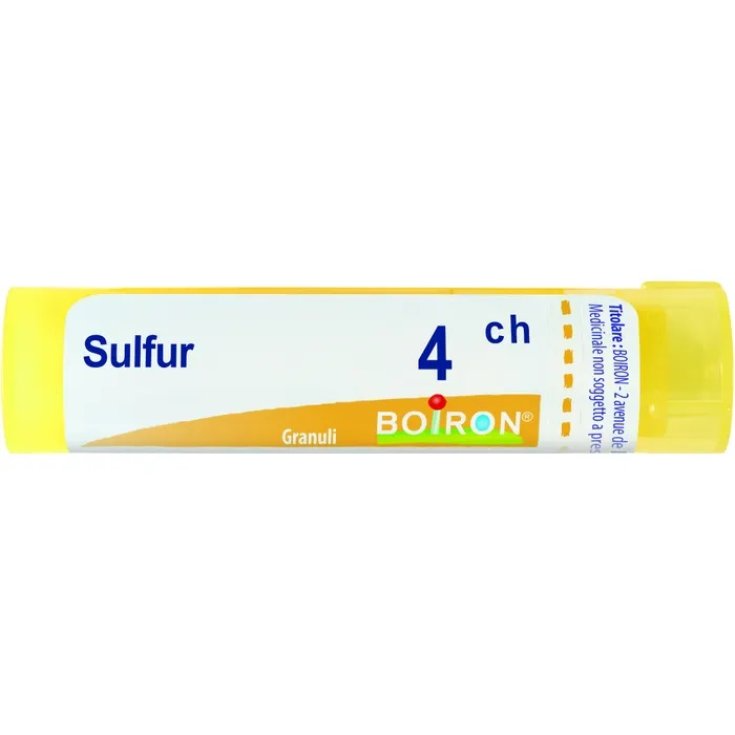 Sulfur 4CH Boiron Granuli 4g