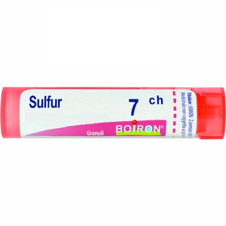 Sulfur 7ch Boiron Granuli 4g