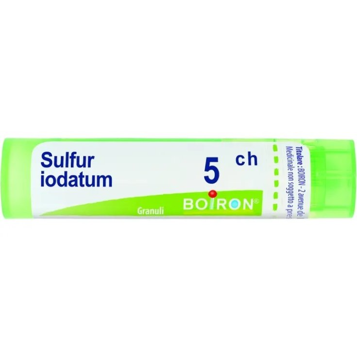 Sulfur Iodatum 5CH Boiron Granuli 4g