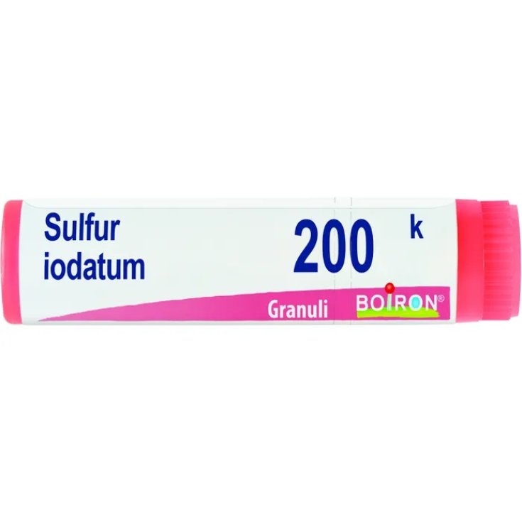 Sulfur Iodatum 200k Boiron Globuli 1g