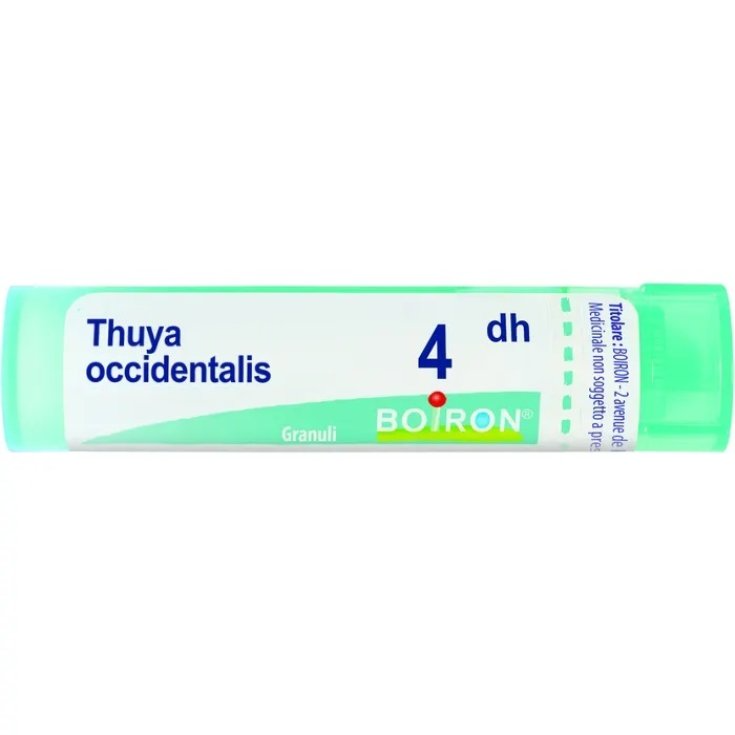 Thuya Occidentalis 4DH&nbsp;Boiron Granuli 4g