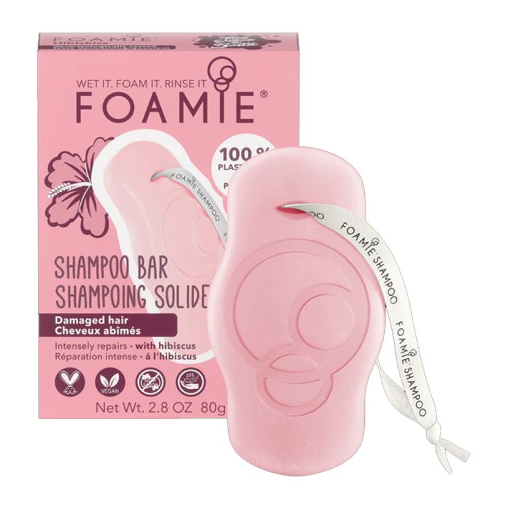 Shampoo Bar Hibiskiss Foamie® 80g