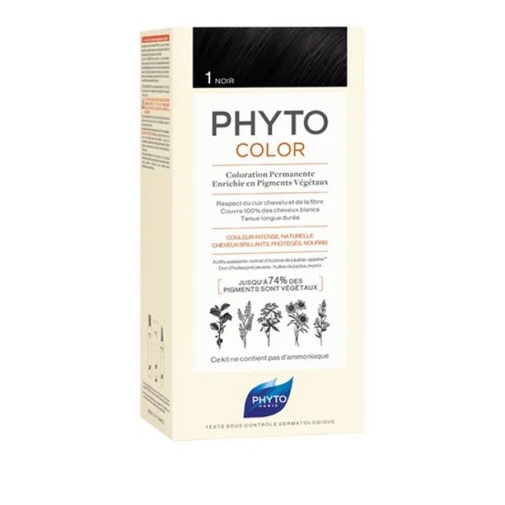 PhytoColor 1 Nero Colorazione Permanente Phyto