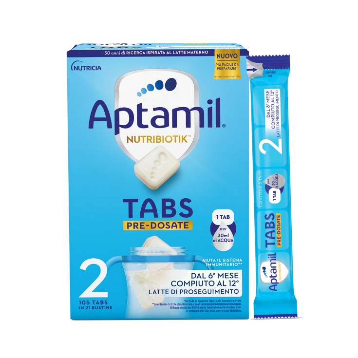 Aptamil® Nutribiotik® Tabs Pre-Dosate 2 Nutricia  21 Bustine
