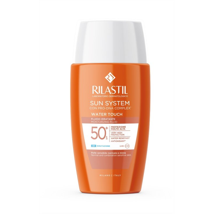 Sun System Water Touch Fluido Idratante Spf 50+ Rilastil 50ml