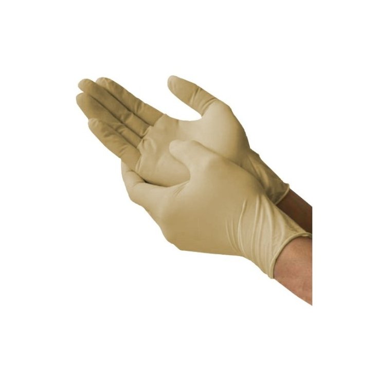 Gold Guanti in Lattice con Polvere Tg.S Diacare 100 Pezzi
