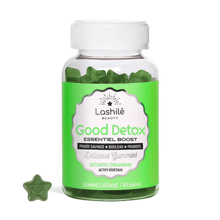 Good Detox Lashilé Beauty 60 Gummies Vegan