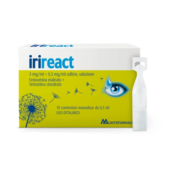 Irireact 3mg/ml + 0,5mg/ml Montefarmaco 10x0,5ml