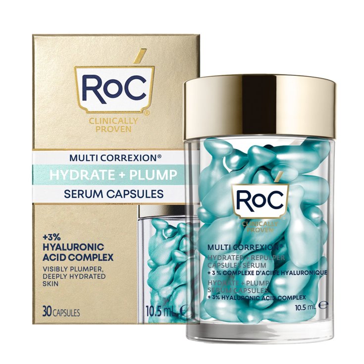 Multi Correxion® Hydrate + Plump Siero Viso in Capsule RoC® 30 Capsule