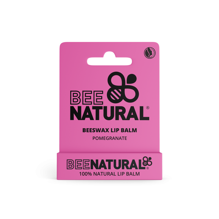 Bee Natural® Balsamo Labbra Gusto Melograno 4,2g