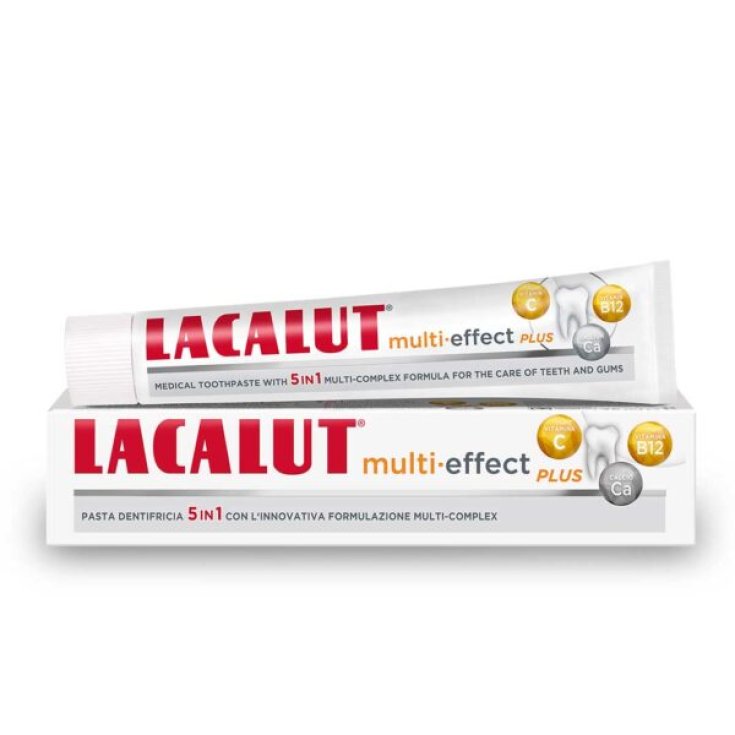 Multi-Effect Plus Dentifricio Lacalut 75ml