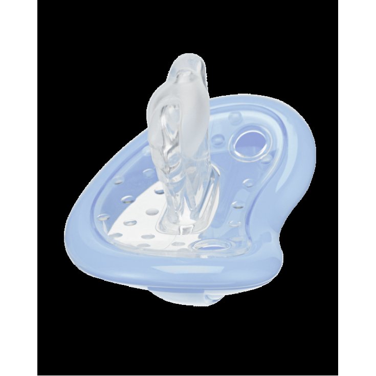 Breath Easy Succhietto Blu Size 1 con Custodia Curaprox Baby