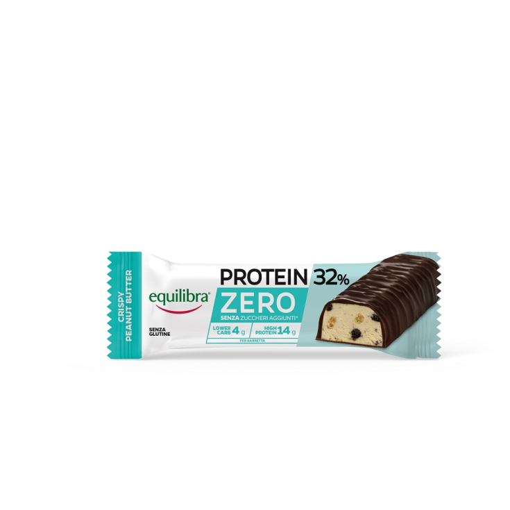Protein 32% Zero Crispy Peanut Butter Equilibra® 24x45g