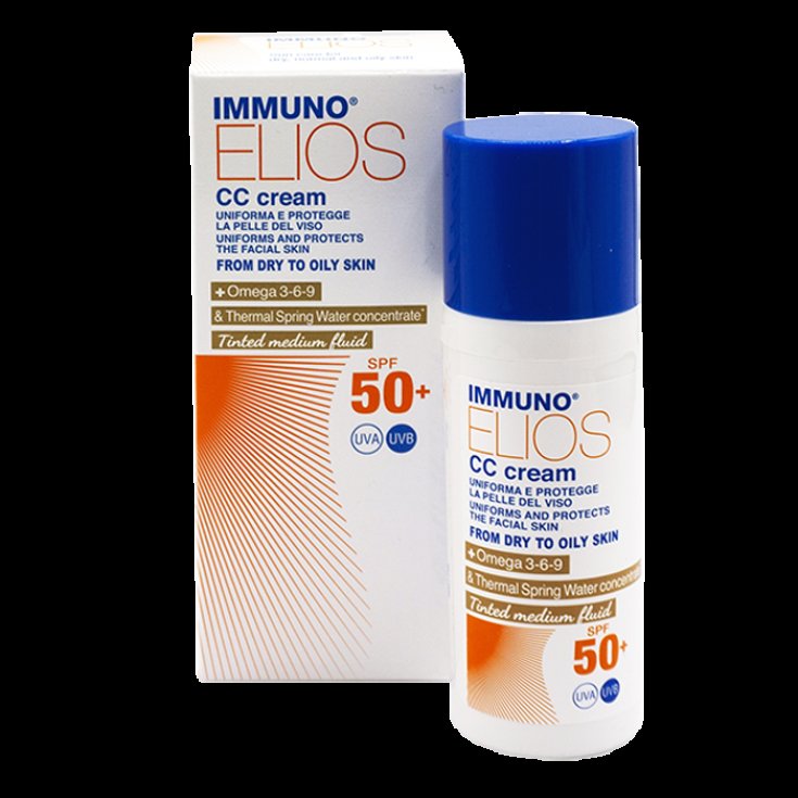 Immuno Elios Viso CC Cream SPF50+ Medium Morgan Pharma 40ml