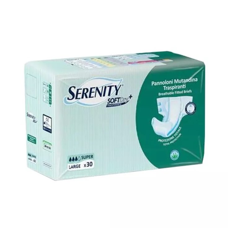 Serenity  Soft Dry Pannolone Mutandina Super Tg.L 30 Pezzi
