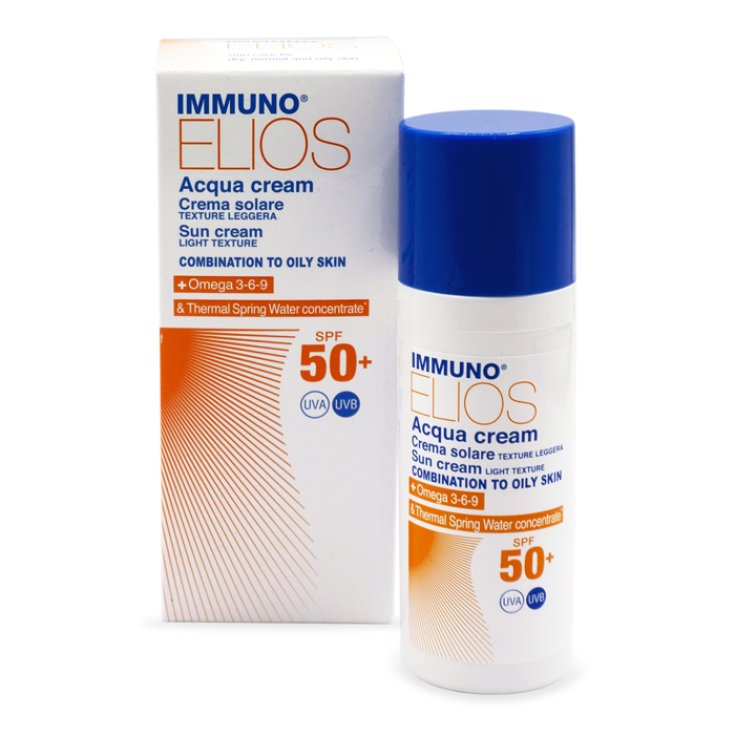 Immuno Elios Viso Acqua Cream SPF50+ Morgan Pharma 40ml
