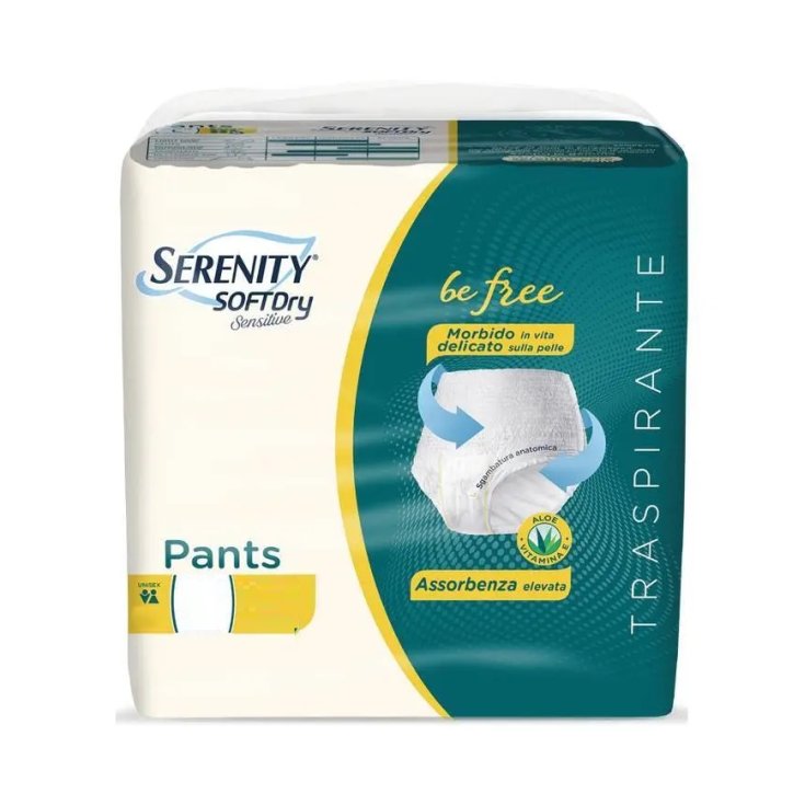 Serenity Pants Soft Dry Sensitive Be Free Super Tg.S 14 Pezzi