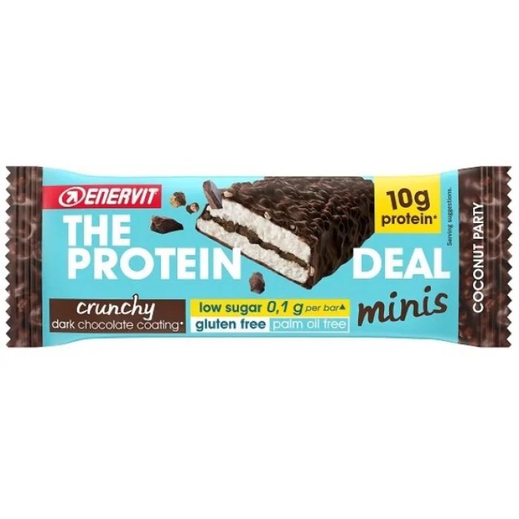 The Protein Deal Bar Crunchy Coconut Party Enervit 33g