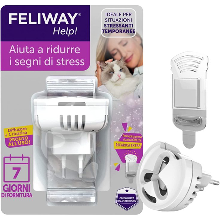 Feliway gatti diffusore completo 48 ml 30 giorni CEVA