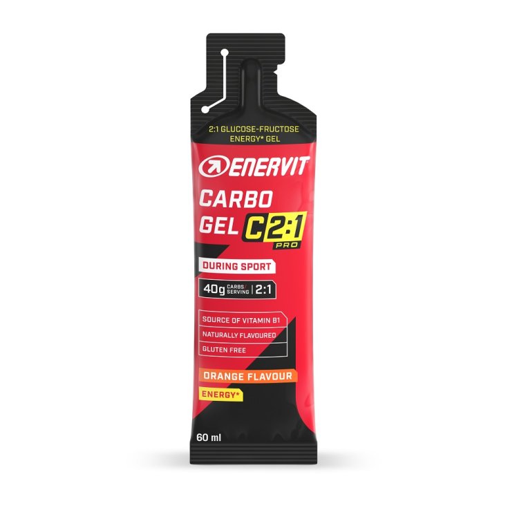 Carbo Gel C2:1 Pro Orange Flavour Enervit 60ml