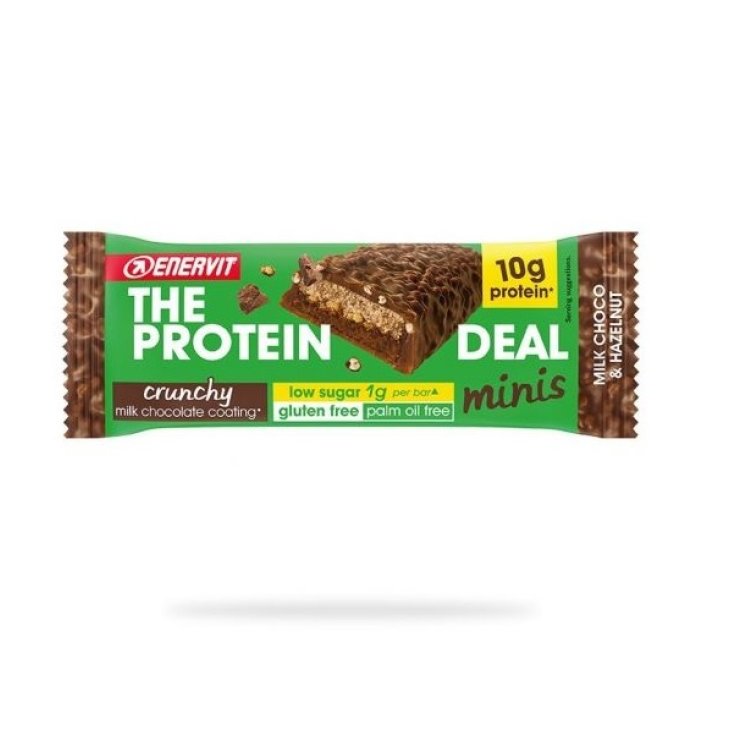 The Protein Deal Bar Crunchy Milk Chocolate & Hazelnut Enervit 33g