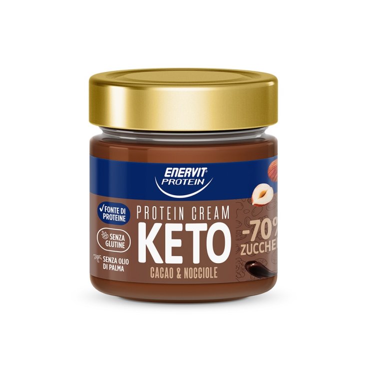 Protein Cream Keto Cacao & Nocciole Enervit Protein 180g