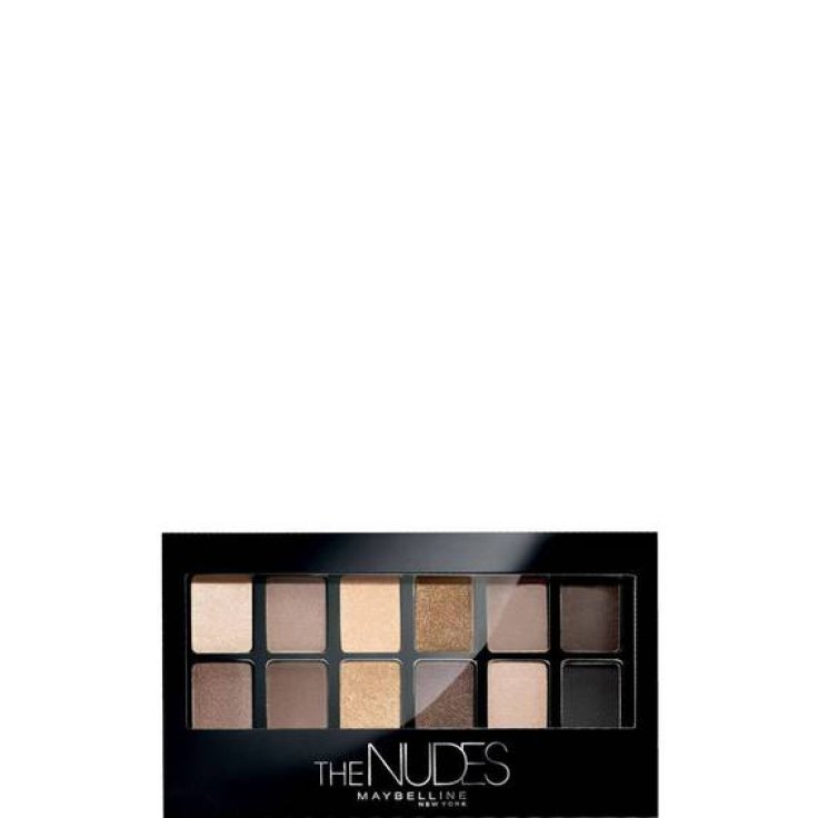 The Nudes Palette Maybelline 12 Nuances