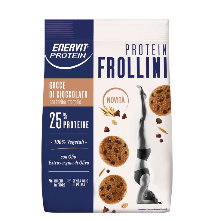 Protein Frollini Con Gocce di Cioccolato Enervit Protein 200g