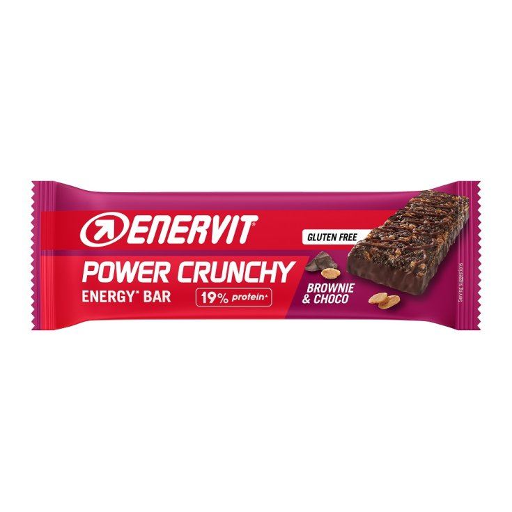 Power Crunchy Energy Bar Brownie & Choco Enervit 40g