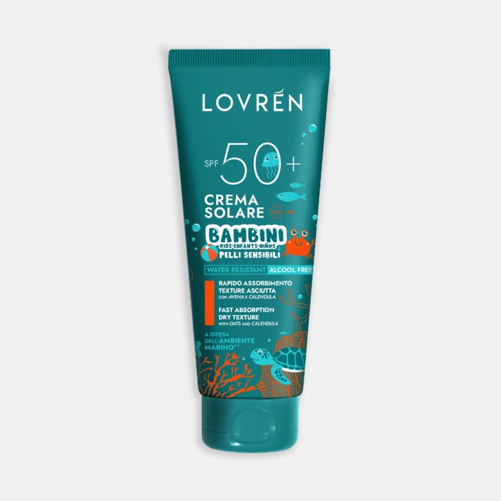 Crema Solare Bambini SPF50+ Lovren 200ml
