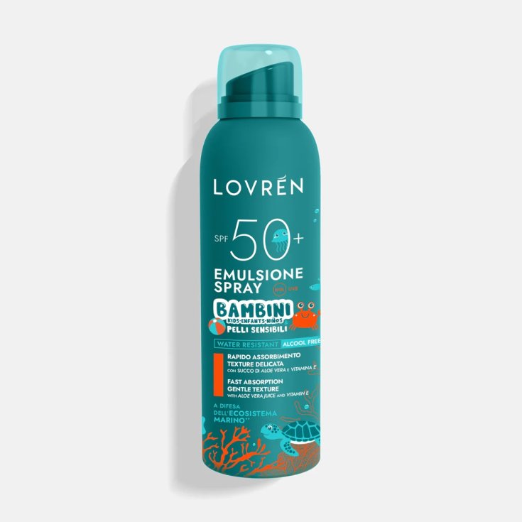 Emulsione Spray Bambini SPF50+ Lovren 150ml