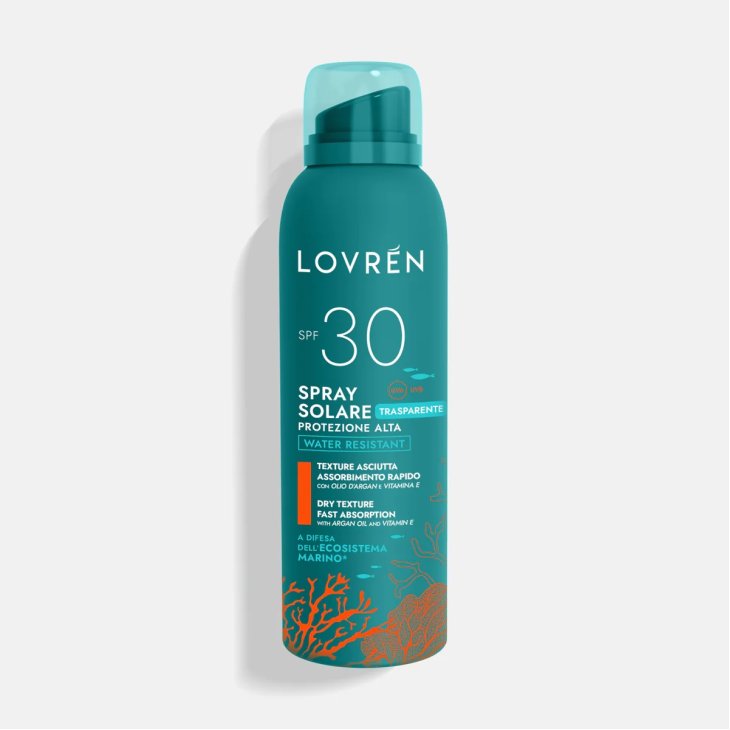 Spray Solare SPF30 Trasparente Lovren 150ml