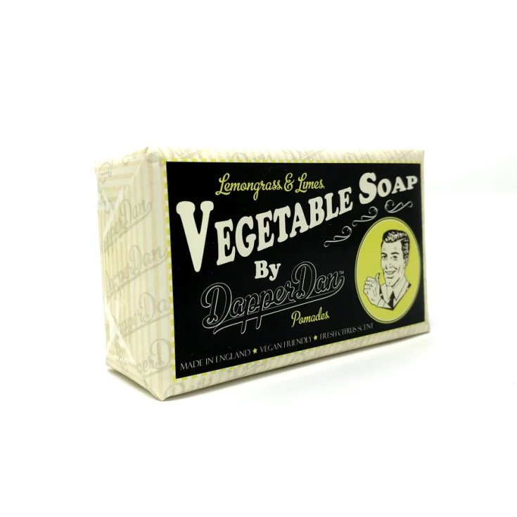 Vegetable Soap Lemongrasss & Lime Dapper Dan 190g