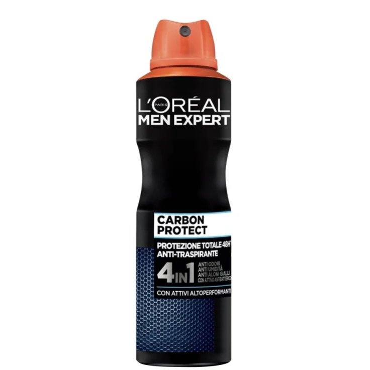 Carbon Protect Deodorante 4in1 L'Oréal Men Expert 150ml