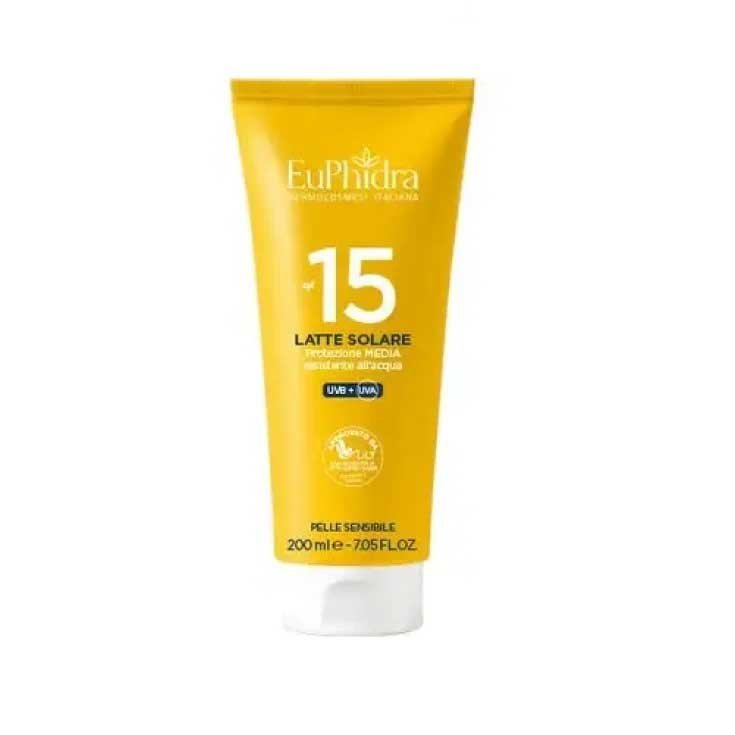 Latte Solare Corpo SPF15 Kaleido UV SYS Euphidra 200ml