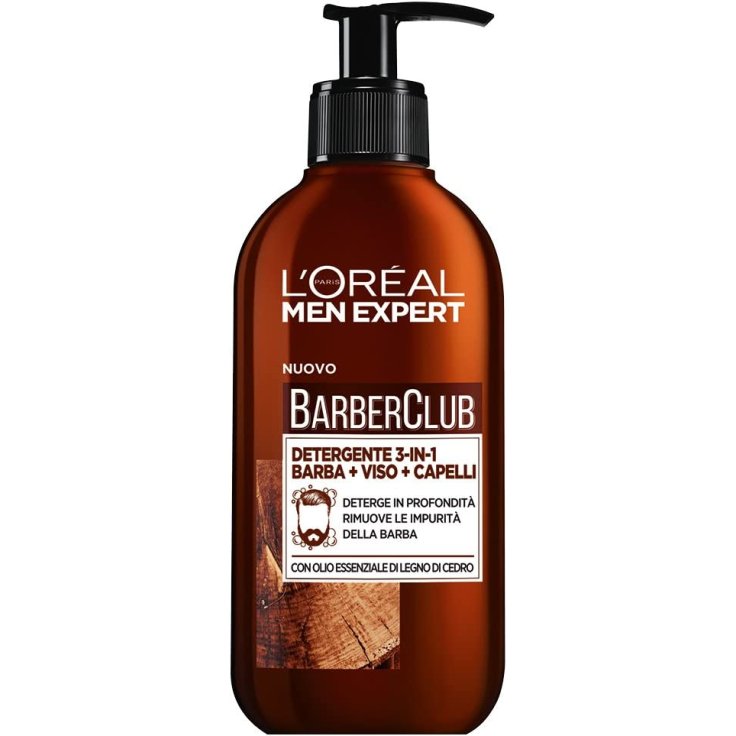 Barber Club Detergente 3 In 1 L'Oréal 200ml