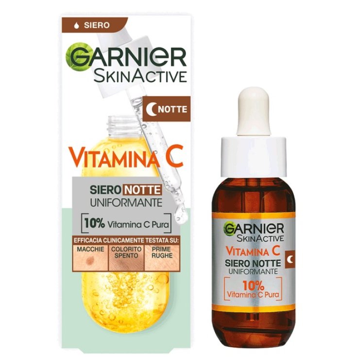 Siero Notte Uniformate Vitamina C Garnier SkinActive 30ml