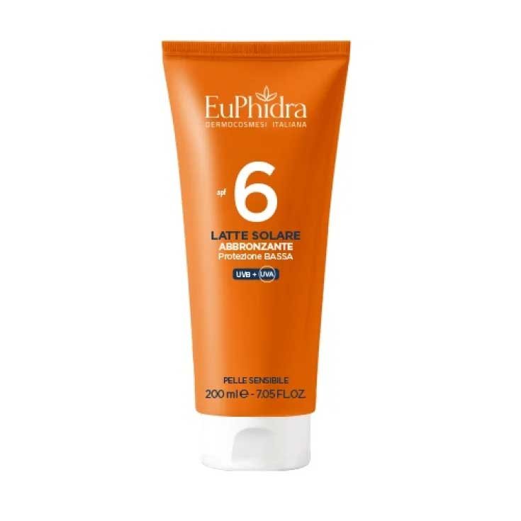 Latte Solare Corpo SPF6 Kaleido UV SYS Euphidra 200ml