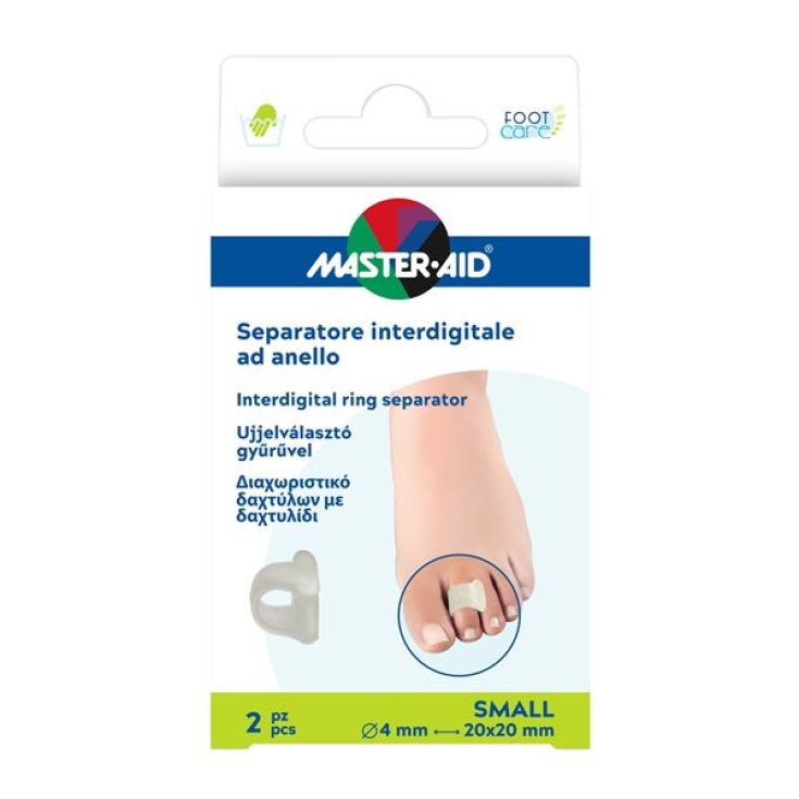 Separatore Interdigitale Ad Anello Small Master-Aid 2 Pezzi