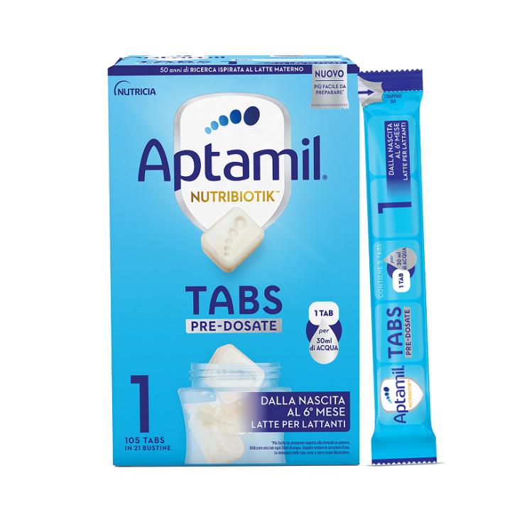 Aptamil Nutribiotik Tabs Pre-Dosate 1 Nutricia 21 Bustine 