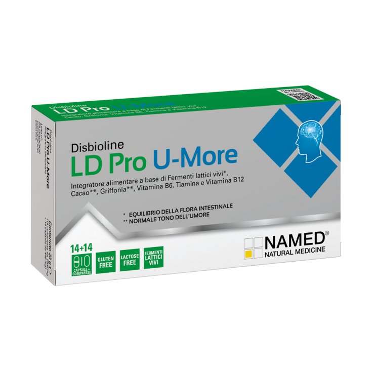 Disbioline LD Pro U-More Named 14 Capsule + 14 Compresse