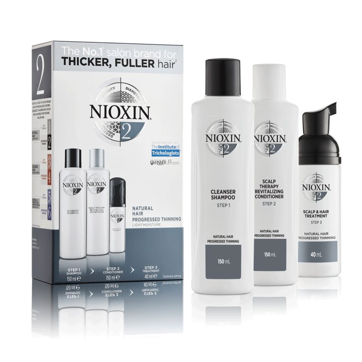 Nioxin System 2 Natural Hair Progressed Thinning Kit 150ml