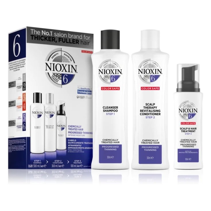 Nioxin System 6 Color Safe Chemically Treated Hair 300ml