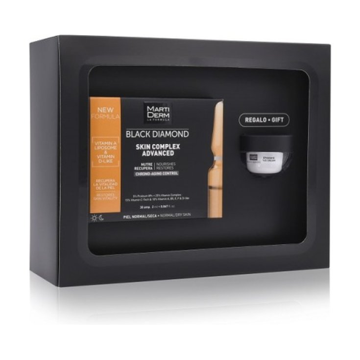 Skin Complex Adv Black Diamond 30 fiale + Epigence 145 Crema 15ml MartiDerm