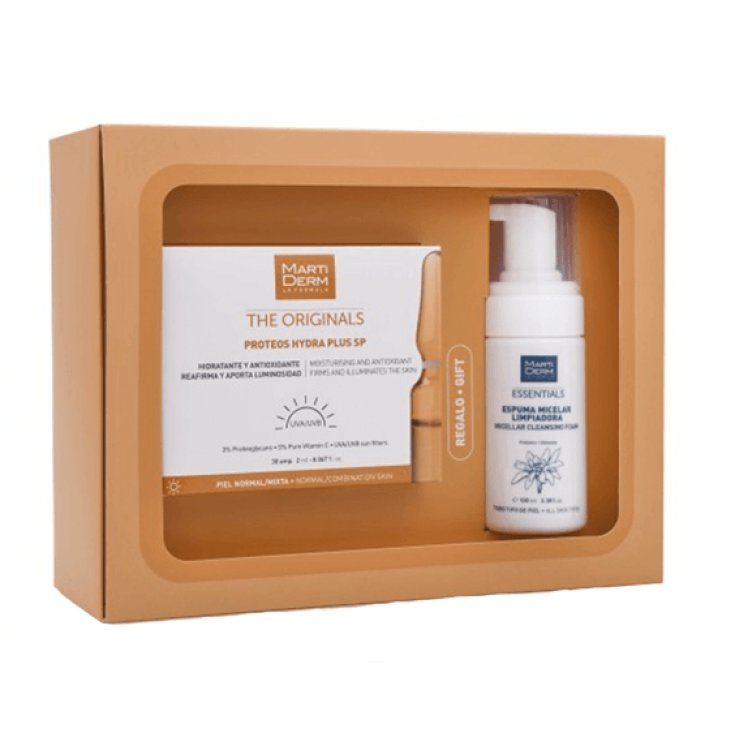 Cofanetto&nbsp; Proteos Hydra Plus + Mousse Micellare MartiDerm