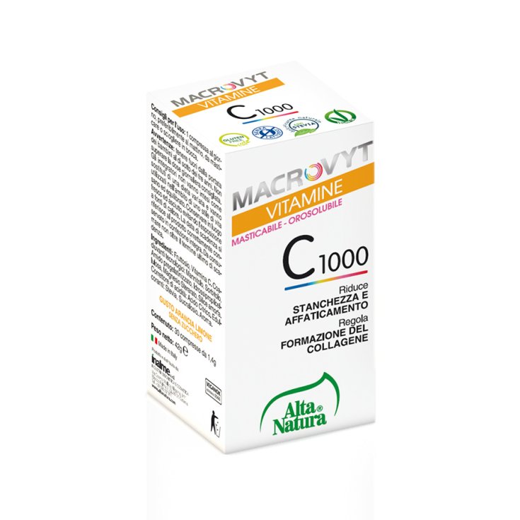 Macrovyt Vitamine C1000 Alta Natura 30 Compresse