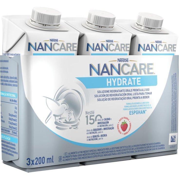 NanCare Hydrate Liquido Nestlé 3x200ml