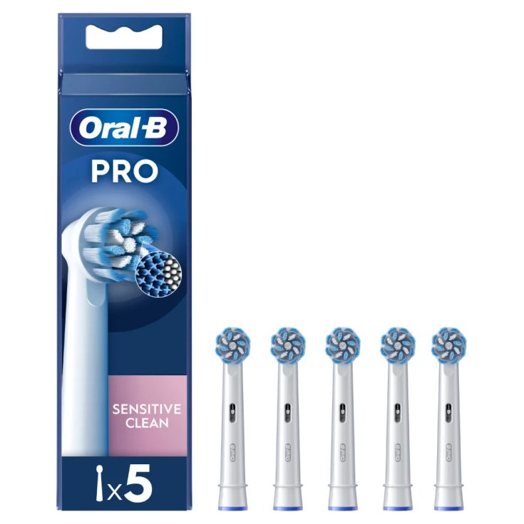 Oral-B Pro Sensitive Clean Braun 5 Pezzi
